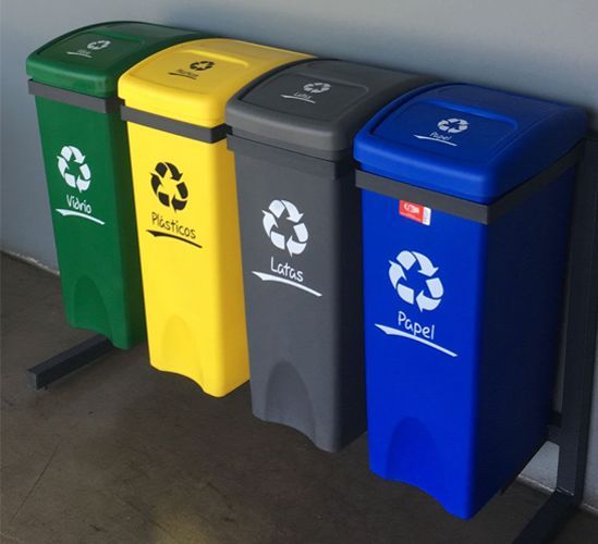 Punto verde de reciclaje